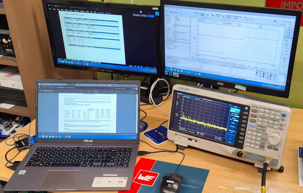 New Spectrum Analyser